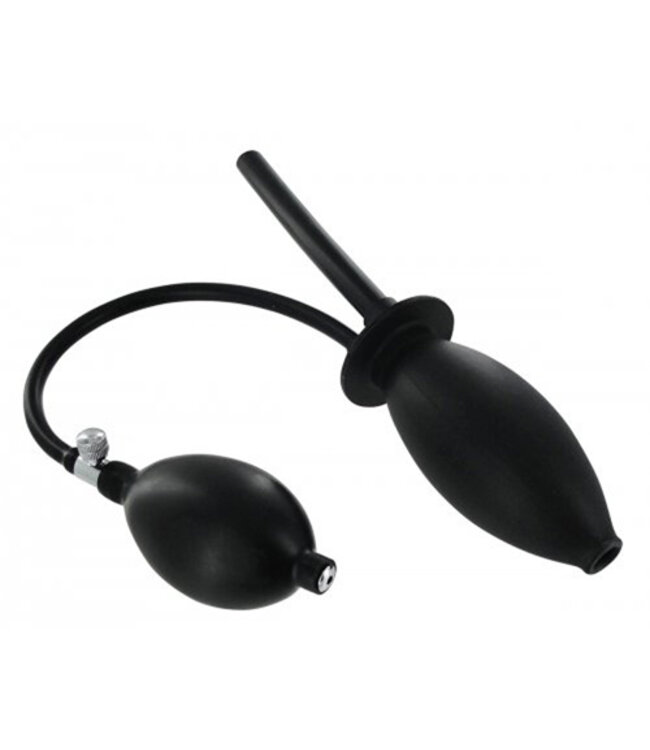 Opblaasbare anaalplug met klysma