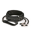 Easytoys Fetish Collection Kunstleren halsband met tepelklemmen
