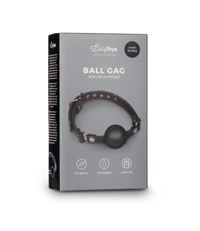 Ball Gag Met Grote Siliconen Bal