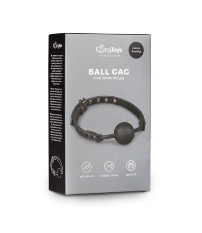 Ball gag met siliconen bal