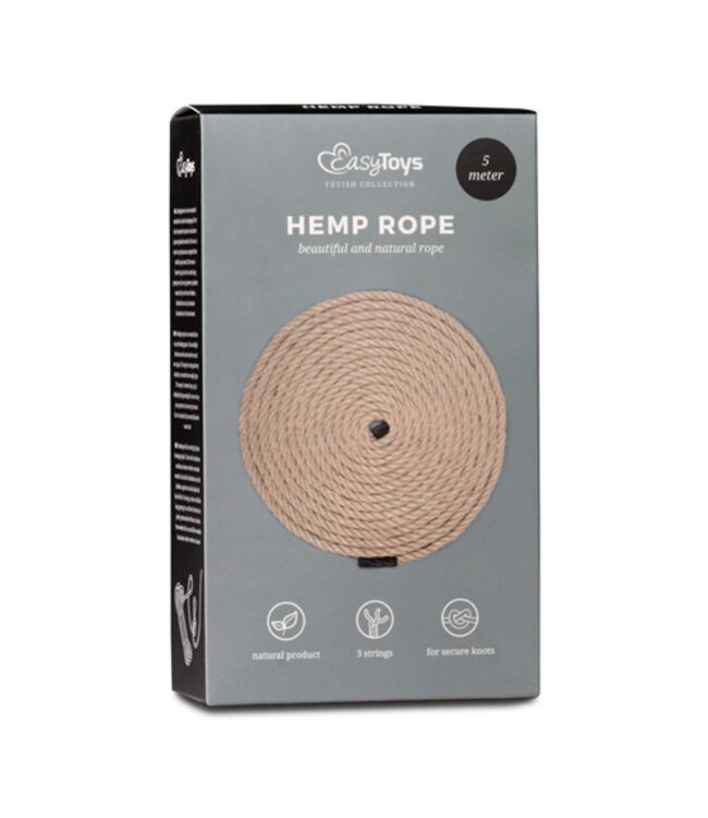 Hennep Bondagetouw - 5 Meter