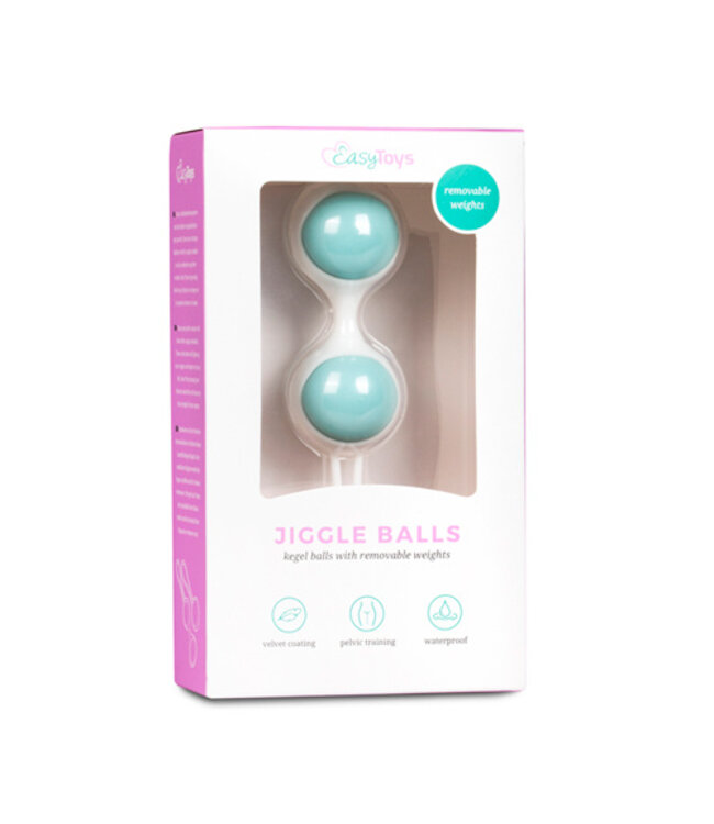 Dubbele verwijderbare kegel balletjes