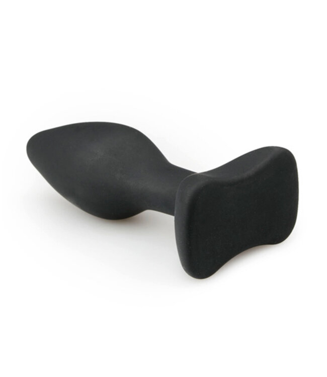 Kleine zwarte siliconen buttplug