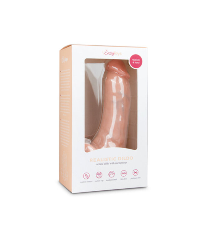Realistische Dildo Met Balzak - 20 cm