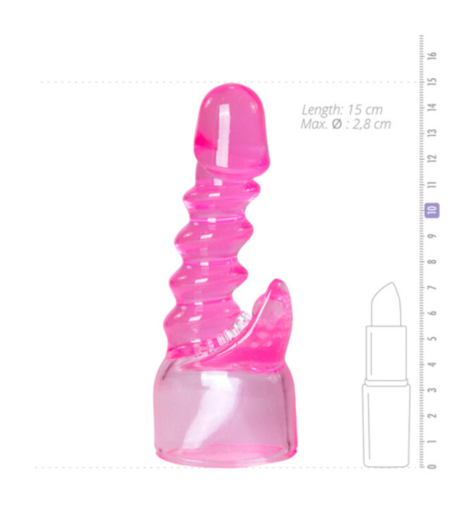 EasyToys Wand Collection – Opzetstuk Voor Clitoris Stimulatie - Roze