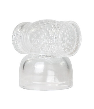 Easytoys Wand Collection EasyToys Wand Collection – Opzetstuk Met Masturbator - Clear