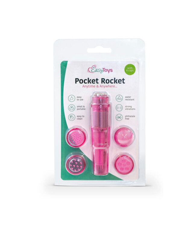 Easytoys Pocket Rocket - Roze