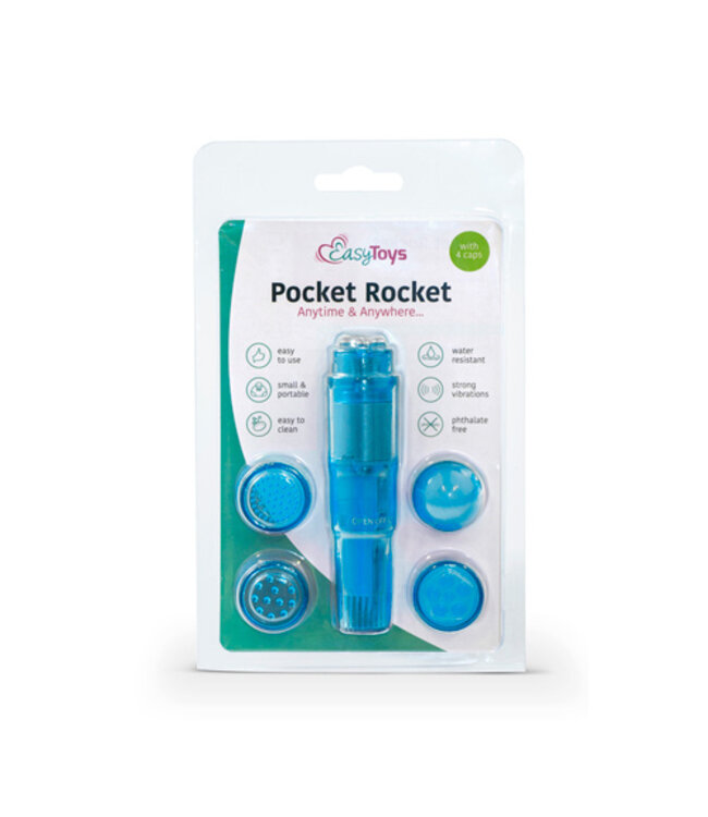 Easytoys Pocket Rocket - Blauw