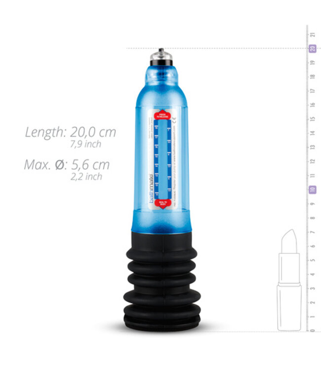 Bathmate Hydro 7 Penispomp - Blauw