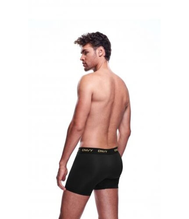 Envy Transparante Mesh Herenshort - Zwart