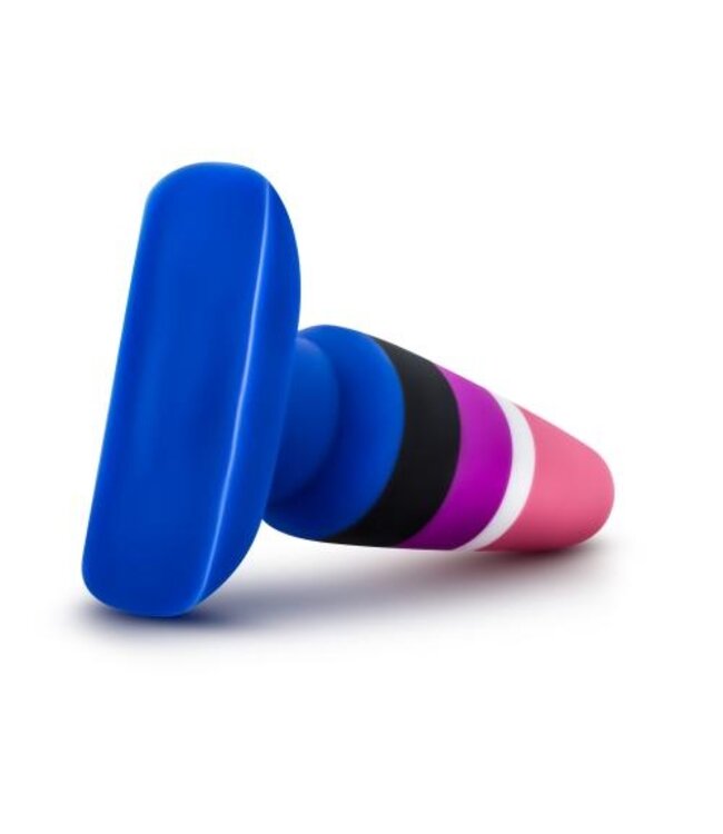 Avant - Pride Siliconen Anaal Plug - Fluid