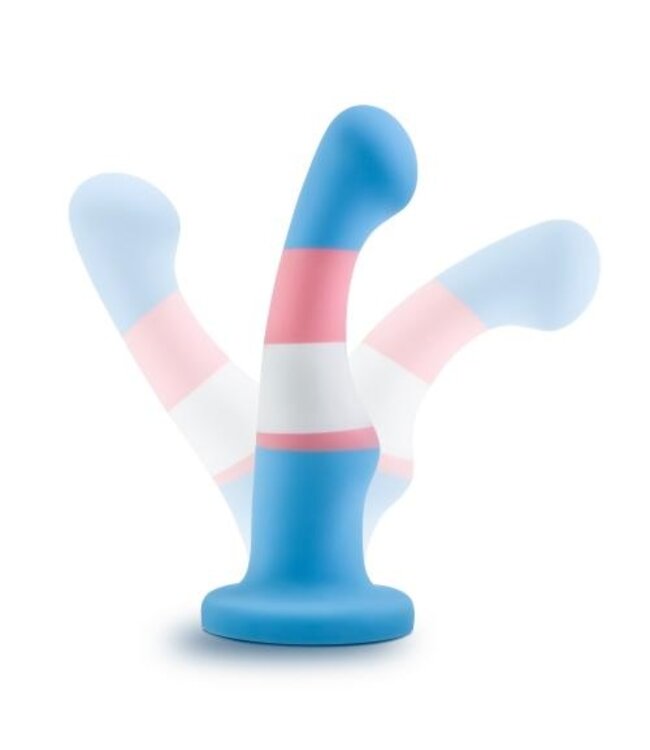 Avant - Pride Siliconen Dildo Met Zuignap - True Blue