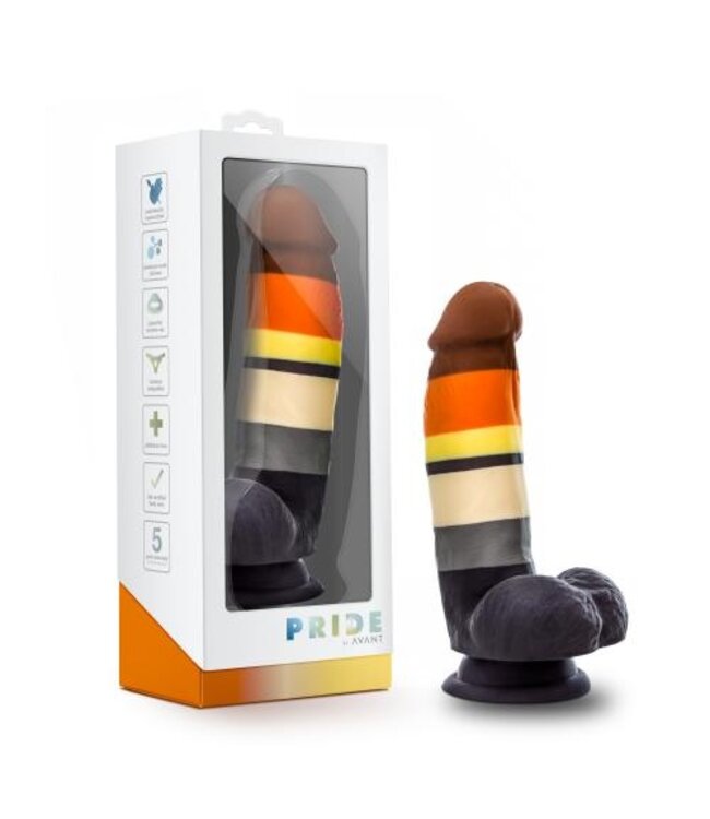 Avant - Pride Siliconen Dildo Met Zuignap - Bear