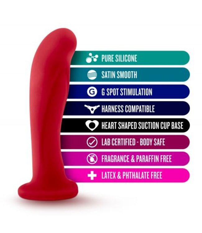 Temptasia - Jezebel Dildo - Crimson