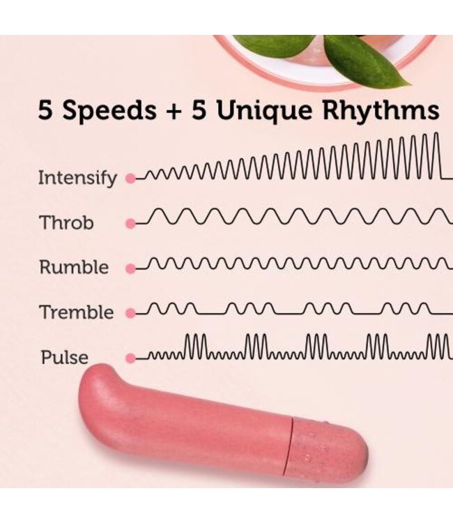 Gaia Eco G-spot Vibrator - Koraal