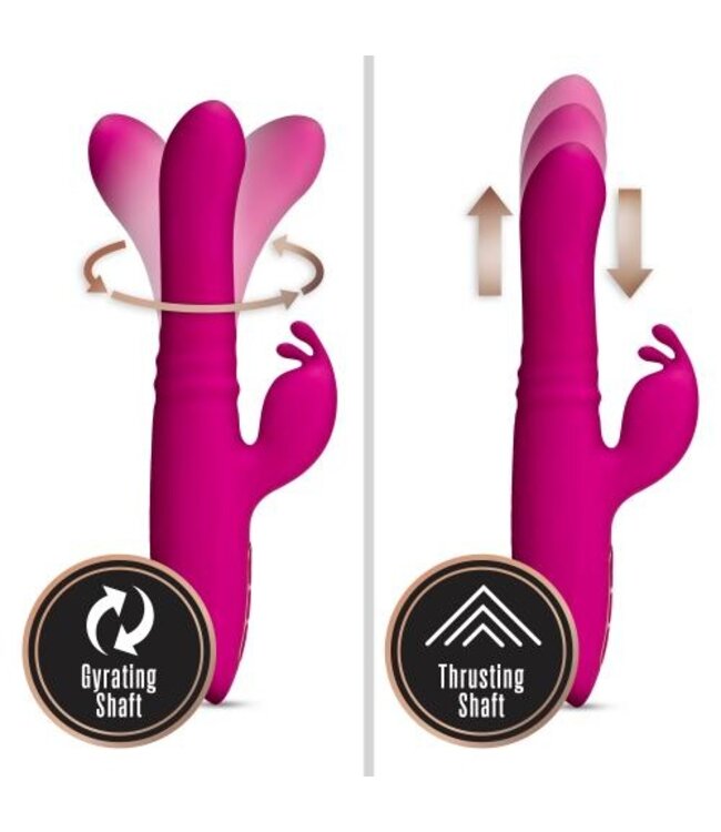 Lush Kira Rabbit Vibrator - Velvet Roze