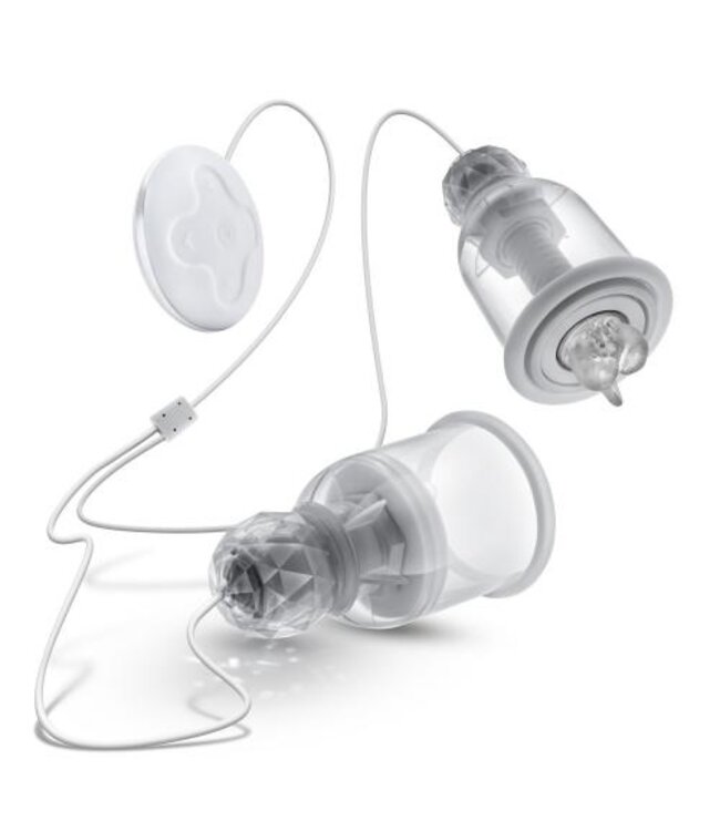 Temptasia - Titillator Vibrerende En Roterende Tepelzuigers