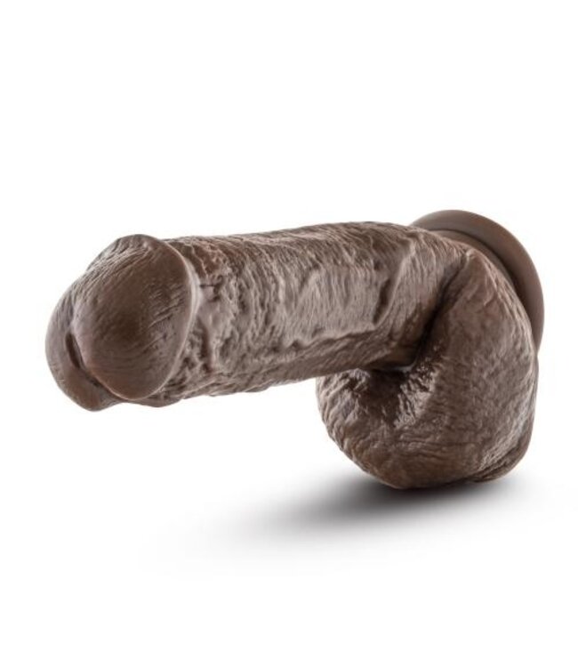 Dr. Skin - Mr. D. Dildo Met Zuignap 21 cm - Chocolate