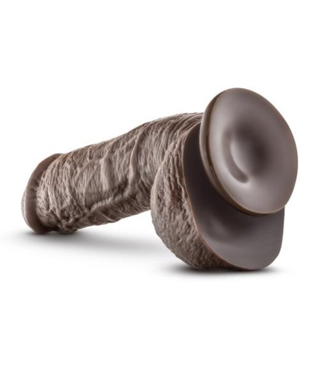 Dr. Skin - Mr. D. Dildo Met Zuignap 21 cm - Chocolate
