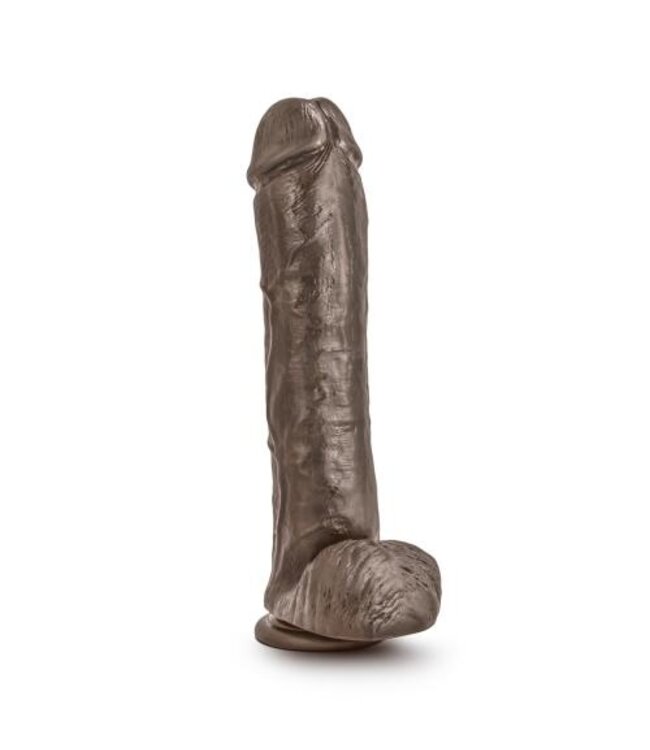 Dr. Skin - Mr. Savage Dildo Met Zuignap 29 cm - Chocolate
