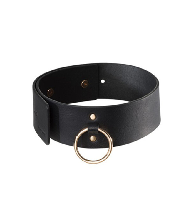 MAZE Kunstleren Halsband Met Riem