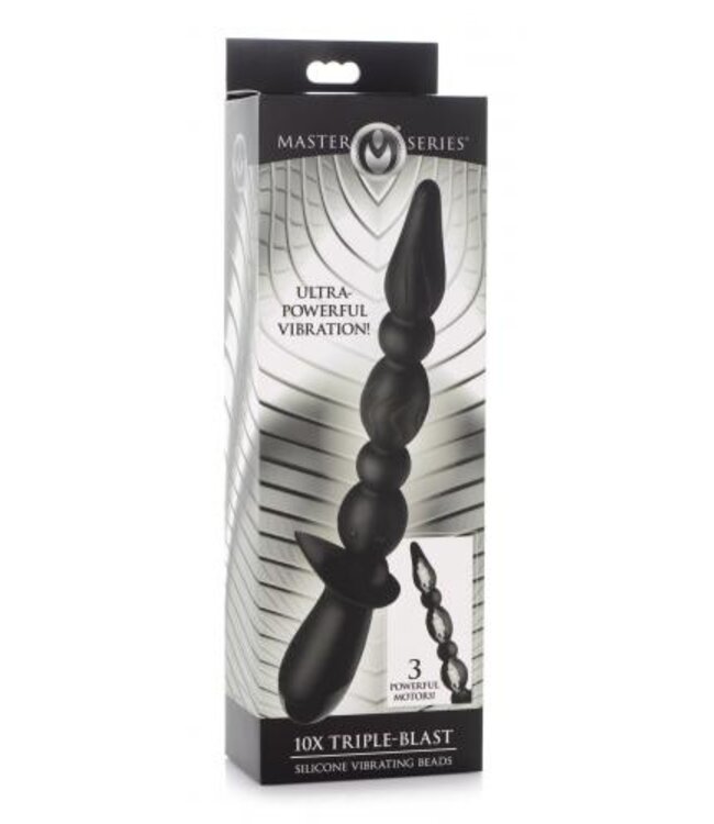 Triple-Blast - Vibrerende Anaalketting