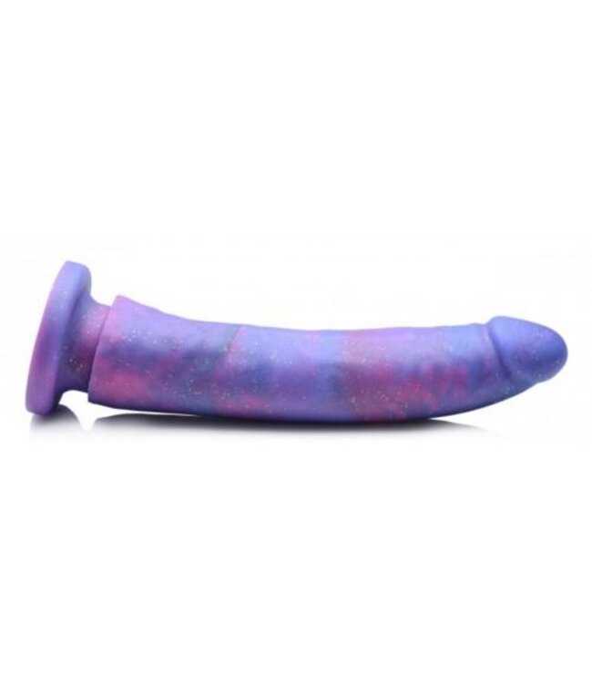 Magic Stick Siliconen Dildo Met Glitters - 20 cm