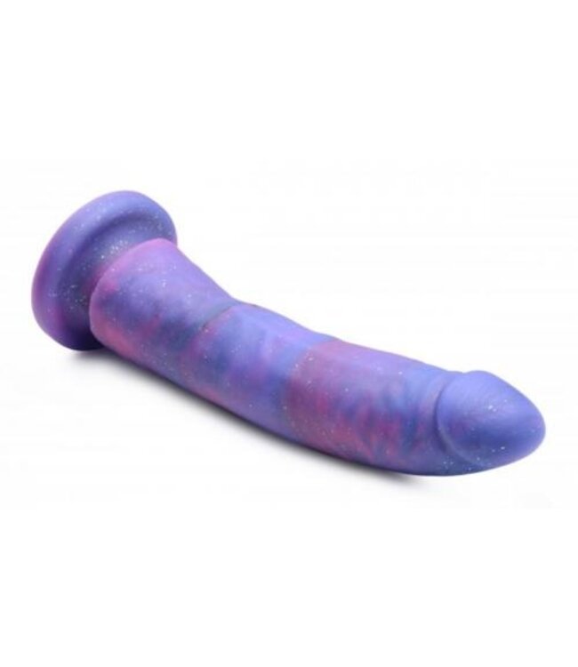 Magic Stick Siliconen Dildo Met Glitters - 20 cm