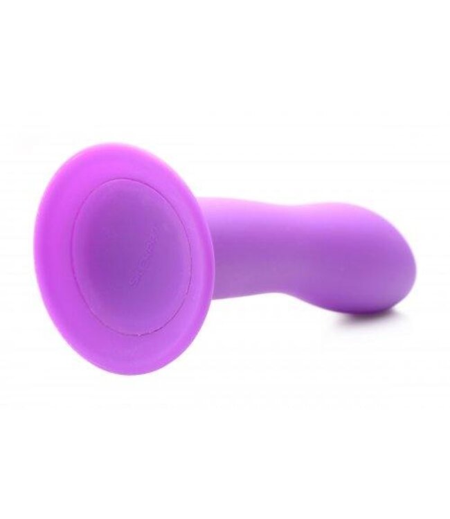 Squeeze-It Siliconen Dildo - Paars