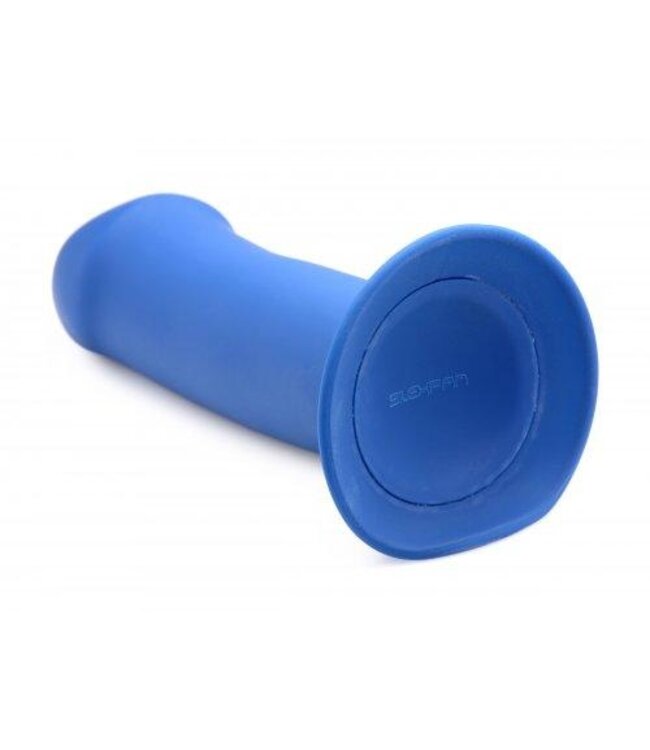 Squeeze-It Dikke Dildo - Blauw