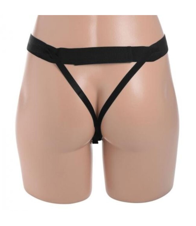 Holle Strap-On Siliconen Dildo Met Harnas