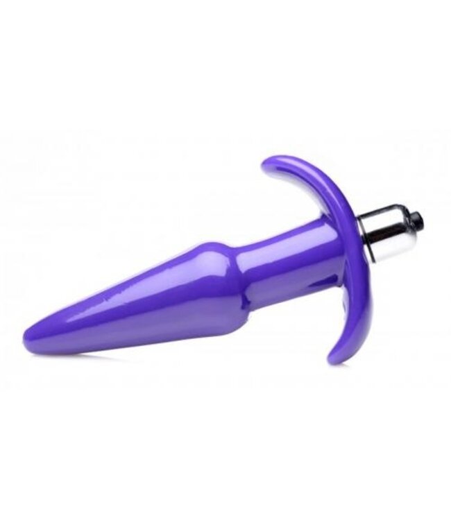 Smooth Vibrerende Anaalplug - Paars