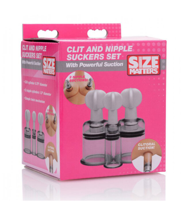 Clitoris- En Tepelzuigers Set