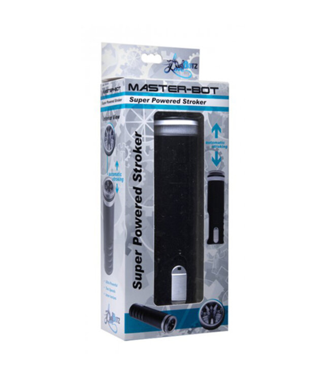 Zwarte automatische masturbator