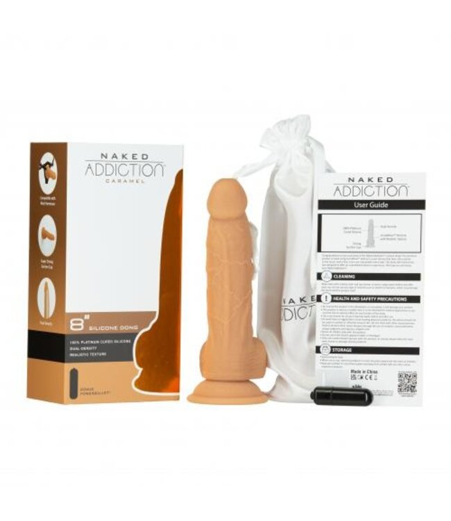 Naked Addiction Dual Density Realistische Dildo - 20 cm