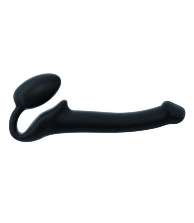 Strap On Me - Strapless Voorbind Dildo - Maat M - Zwart