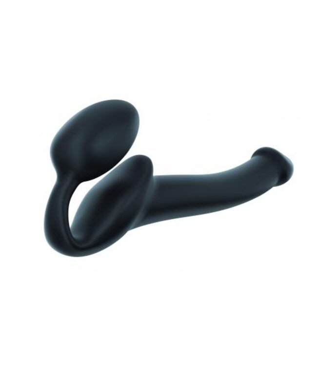 Strap On Me - Strapless Voorbind Dildo - Maat S - Zwart