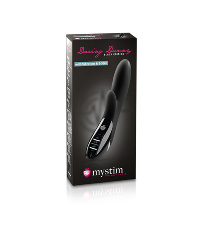 Mystim - Daring Danny E-Stim Vibrator - Black Edition