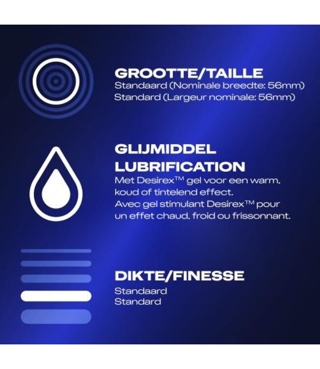 Durex Condooms Orgasm Intense - 10 stuks