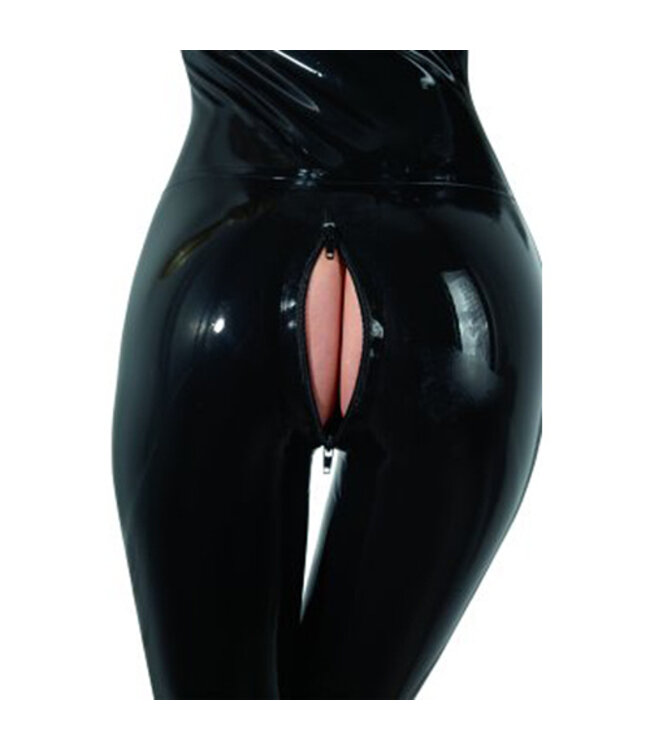 Latex Catsuit Met Ritsen