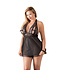 Cottelli Collection Plus Size Nachtjurkje Met Open Cups