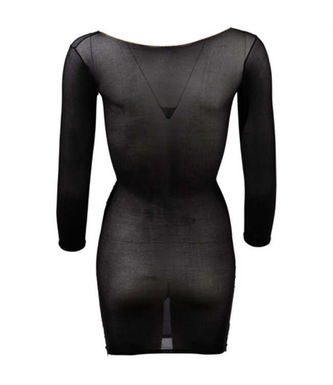 Mini jurk met lange mouwen S-L