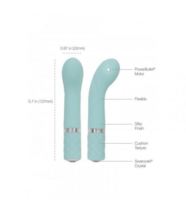 Pillow Talk - Racy Mini G-Spot Vibrator - Teal