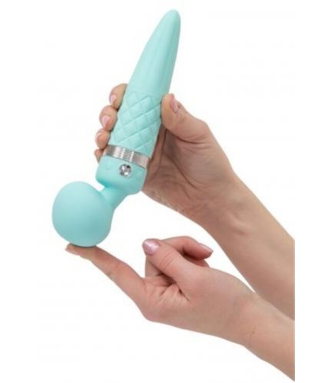 Pillow Talk - Sultry Dubbele Vibrator - Teal