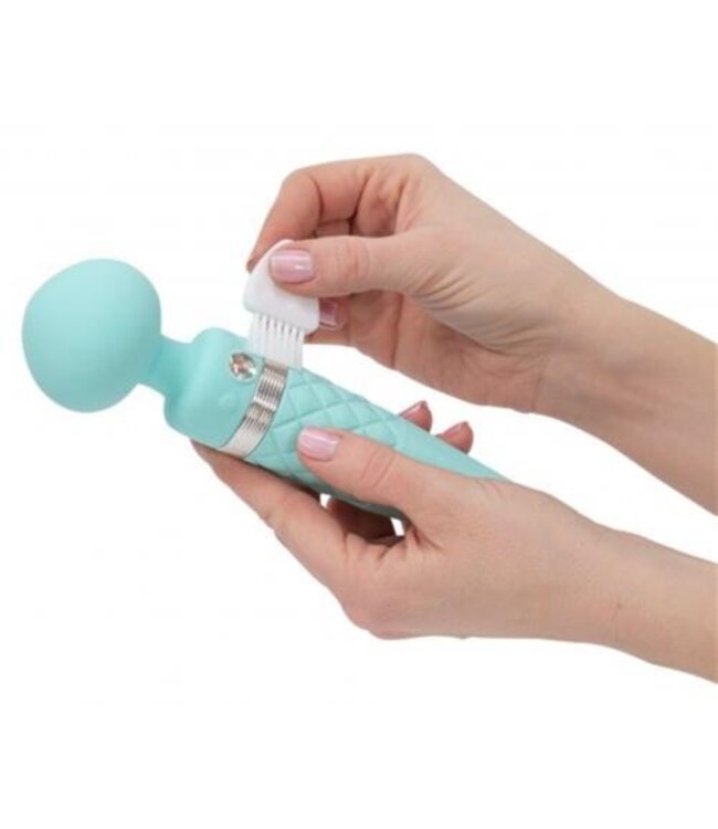 Pillow Talk - Sultry Dubbele Vibrator - Teal