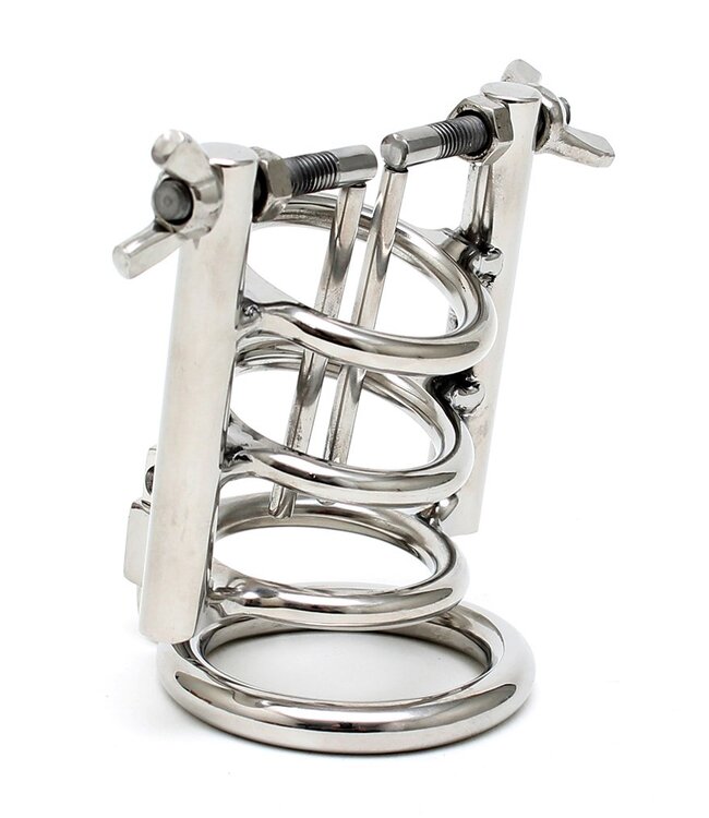 Rimba - Urethral Stretcher with Cockring and padlock