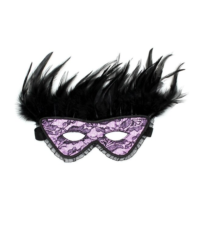 Rimba - Luxe oogmasker met veren