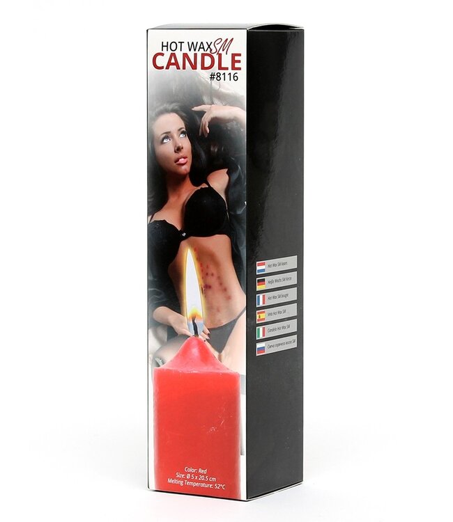 Rimba - BDSM kaars, rood