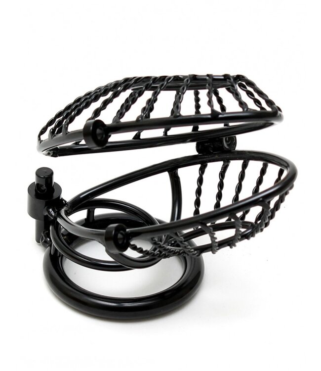 Rimba - Metalen peniskuisheids gordeltje met hangslot