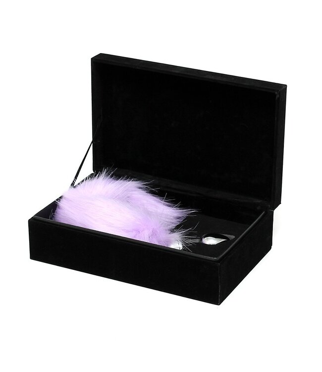 Rimba - Buttplug met lila staart (unisex)